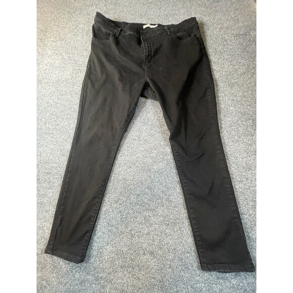 Levi's Jeans Womens 20W 720 High Rise Super Skinny Black Wash Denim - Picture 2 of 11